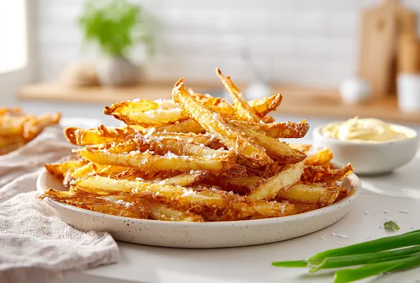 Три лучших рецепта из картошки за 10 минут: нарезала соломкой, и корочка получилась золотистой без лишних усилий