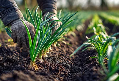 Что делать с чесноком и луком весной: подкормки, рыхление и посадка
