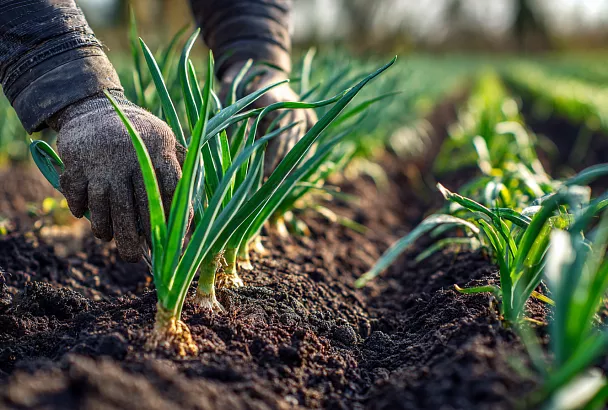 Что делать с чесноком и луком весной: подкормки, рыхление и посадка