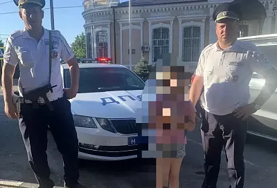 Пропавшую семилетнюю девочку нашли госавтоинспекторы в станице Ленинградской