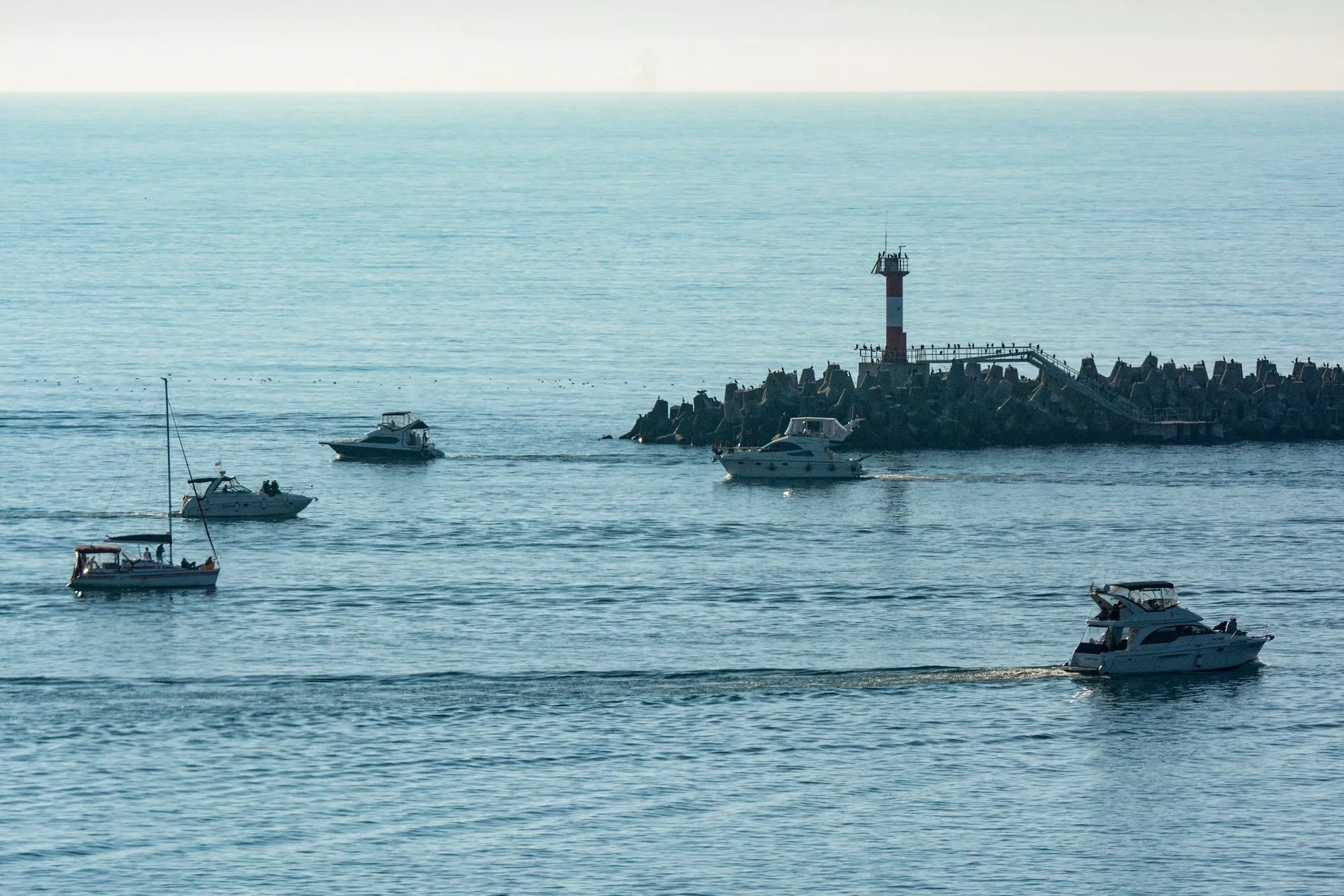 Смерч заметили у берегов Сочи