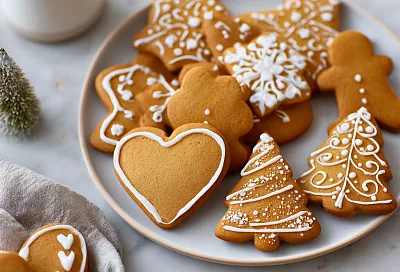 Классические мягкие имбирные пряники — ароматные, как в детстве, и идеальные для новогодних подарков