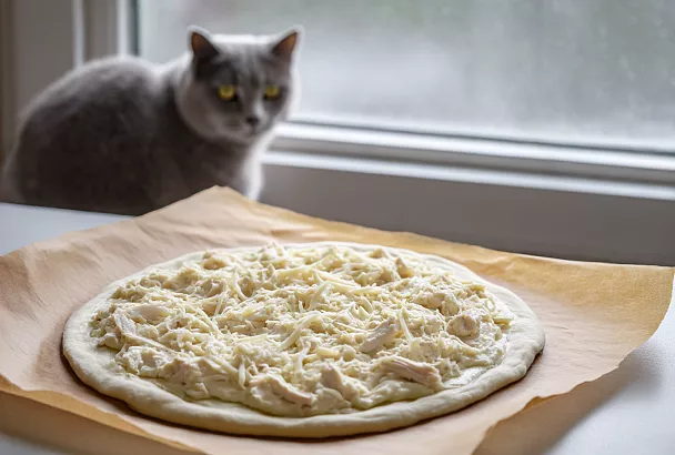 Пицца-жульен на тонком тесте — сытный ужин за 40 минут