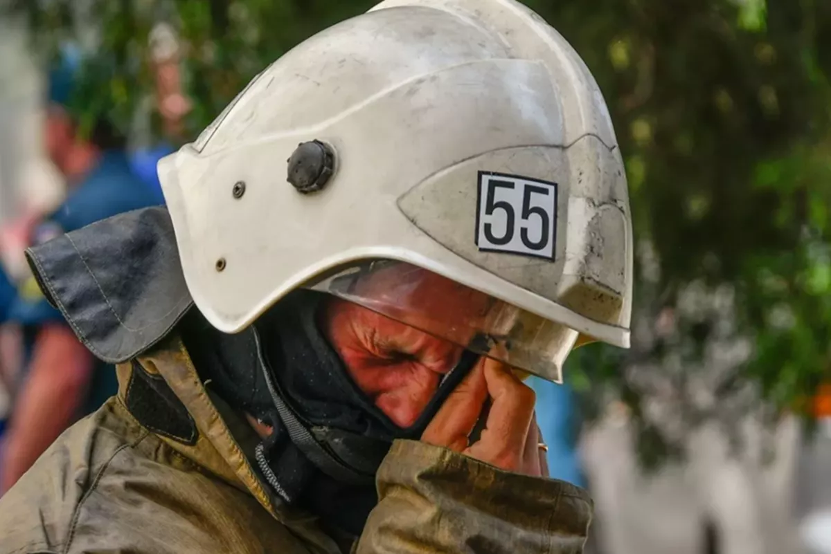 Пожар после беспилотной атаки на Ильском НПЗ в Краснодарском крае потушили