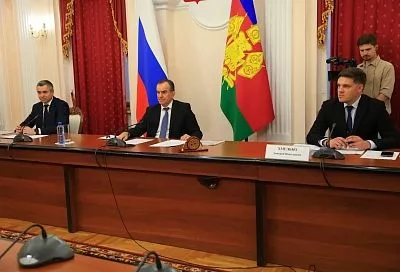 Губернатор Кубани Вениамин Кондратьев встретился с руководителем производства нефтегазового оборудования
