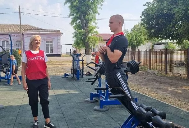 Площадку Всероссийского физкультурно-спортивного комплекса «Готов к труду и обороне» открыли в Ейском районе