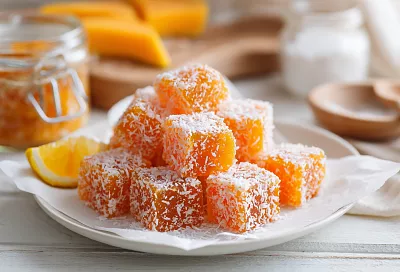 Мармелад из тыквы вкуснее магазинного: домашние конфеты за 30 минут без желатина