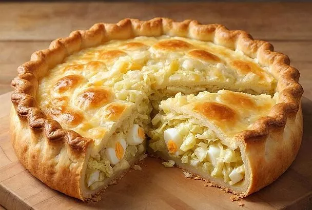 Рецепт заливного пирога, который родные просят повторить, а подруги – дать рецепт 