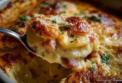 Вместо обычной картошки с колбасой: Илья Лазерсон показал свой авторский рокот крумпли — сытную венгерскую запеканку