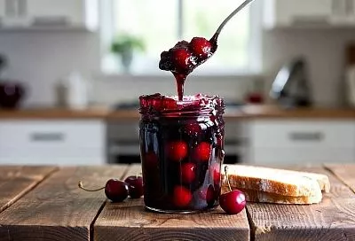 Варенье из вишни без варки: ароматное и очень вкусное лакомство