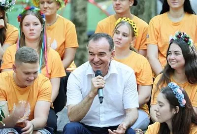 Вениамин Кондратьев посетил краевой молодежный форум «Регион 93»