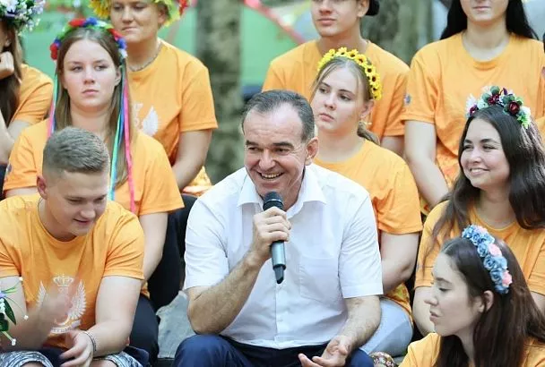 Вениамин Кондратьев посетил краевой молодежный форум «Регион 93»