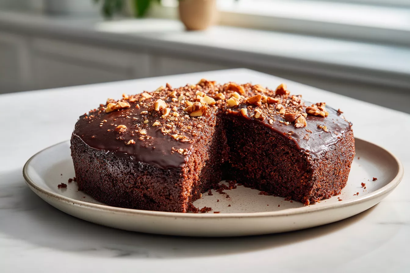 Пирог-выручалка на варенье и кефире: мягкий, шоколадный и всегда удачный