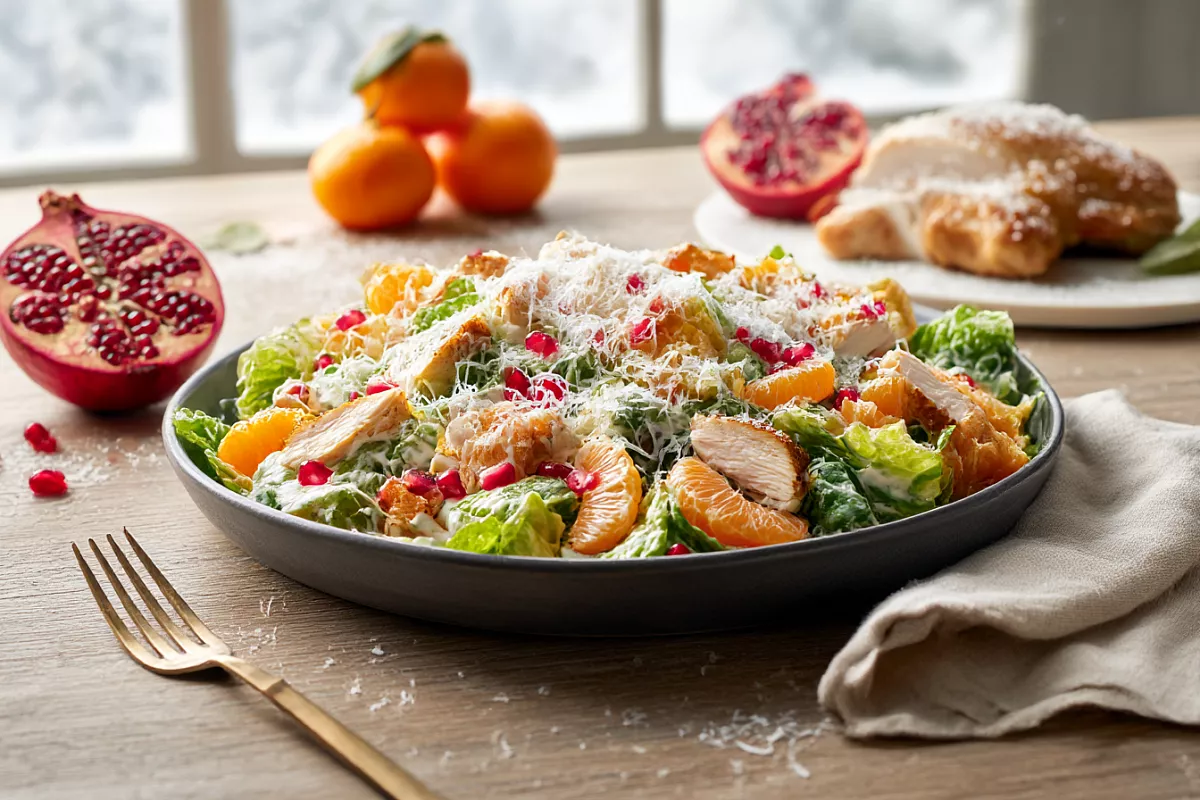 Мандарины под снегом: праздничный салат, который смотрится эффектно и съедается первым