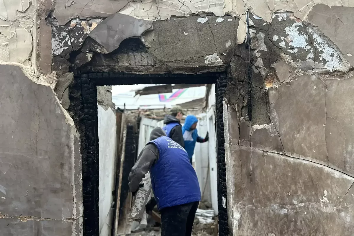 В Новороссийске продолжается ликвидация последствий атаки БПЛА