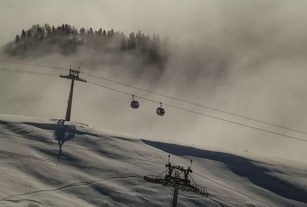 Ожидается более полуметра свежего снега: зимние осадки продолжатся в горах под Сочи