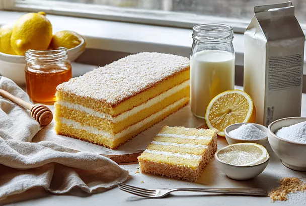 Торт с медовым коржом без яиц и молока: мягчайший, как «нежный медовик»