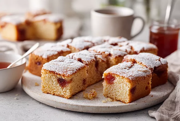 Пирог за 10 минут из варенья: мягкий, ароматный и без лишних хлопот