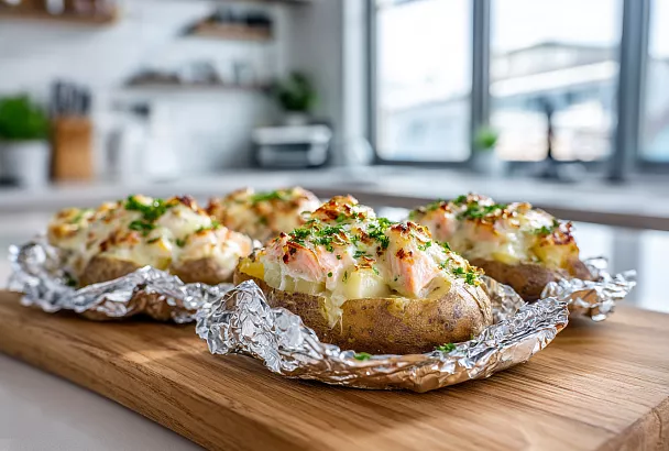 Главные лайфхаки для запечённого картофеля с горбушей — всего 5 ингредиентов, а вкус как в ресторане