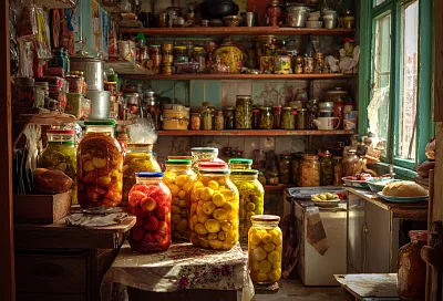 Мочёные яблоки без бочки: быстрый способ в обычных банках