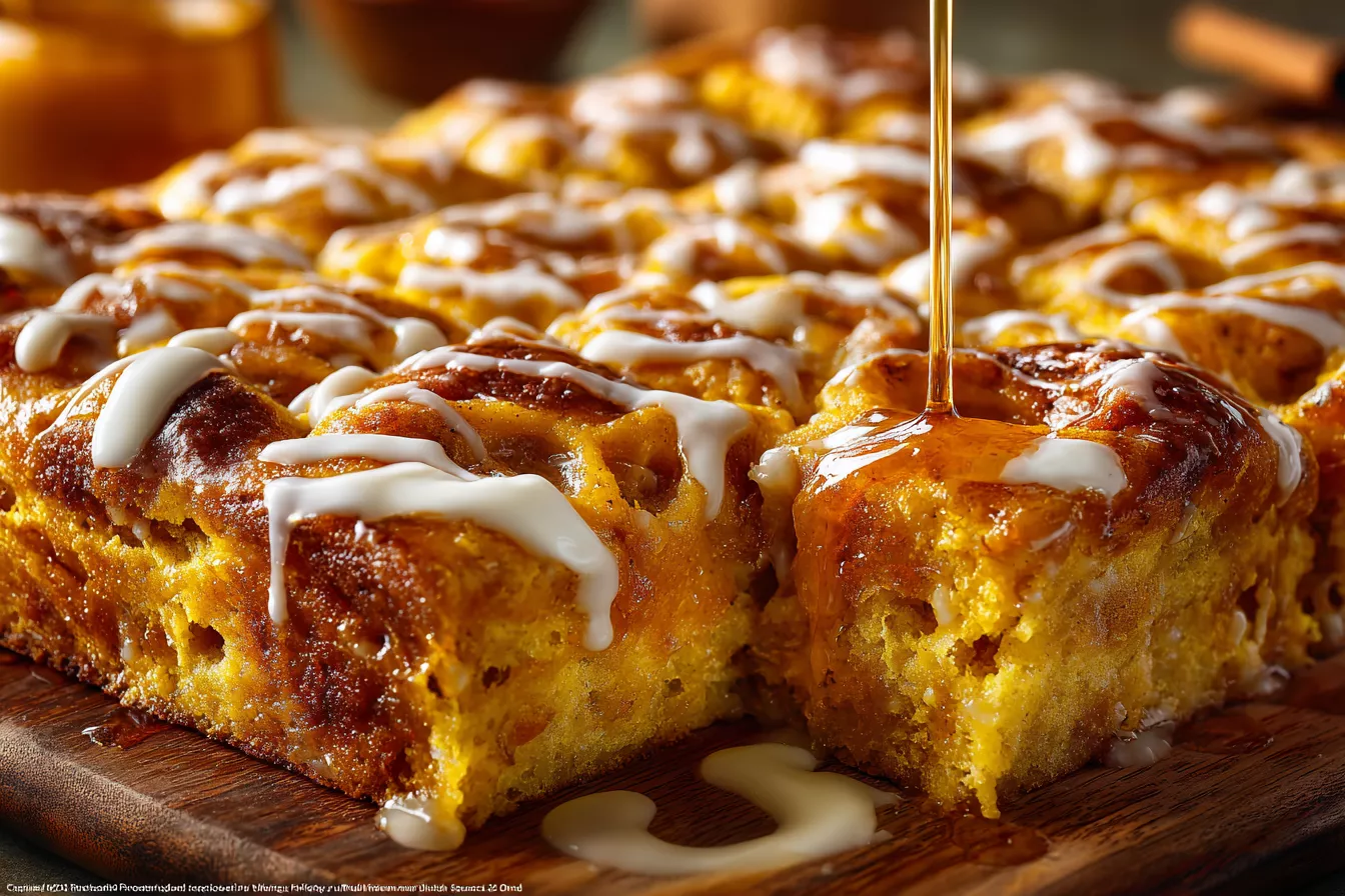 Тыквенная фокачча с корицей и сливочным кремом — осенний десерт, который покоряет с первого кусочка