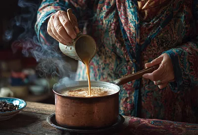 Аданийский молочный чай: густой и ароматный рецепт