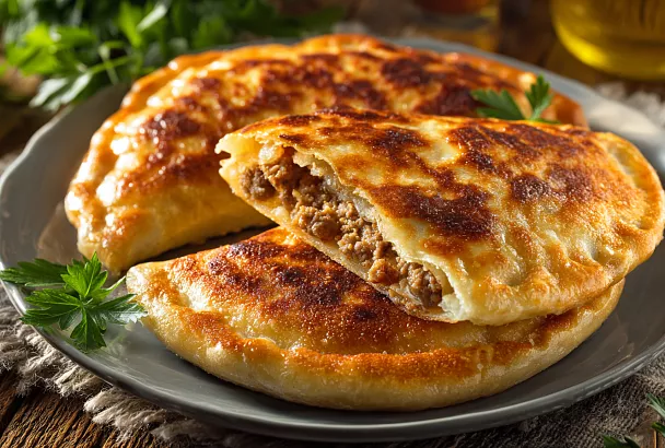 Самые сочные чебуреки по старинному рецепту 1937 года: пузырьки, бульончик и хрустящая корочка