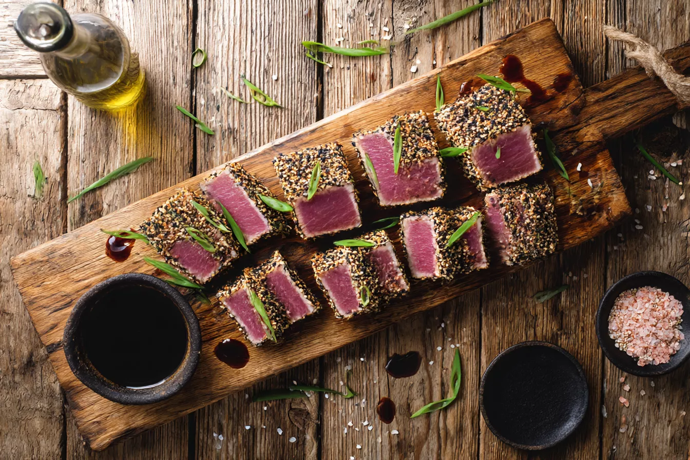 Сочный тунец на гриле за 4 минуты: так готовят в ресторане