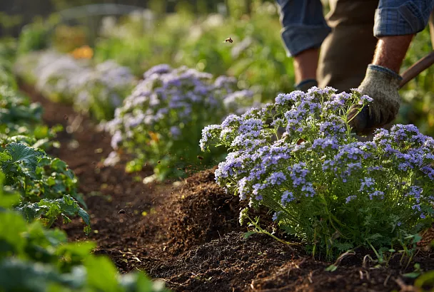 Живая мульча для огорода: секреты фацелии и гречихи