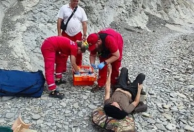Мужчина сорвался со скалы в районе горы Колдун в Новороссийске
