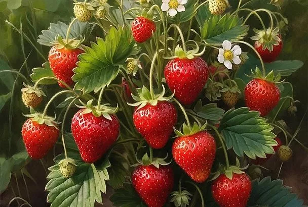 Клубника наливается  сладким соком, а кусты становятся крепче: старый, но эффективный метод