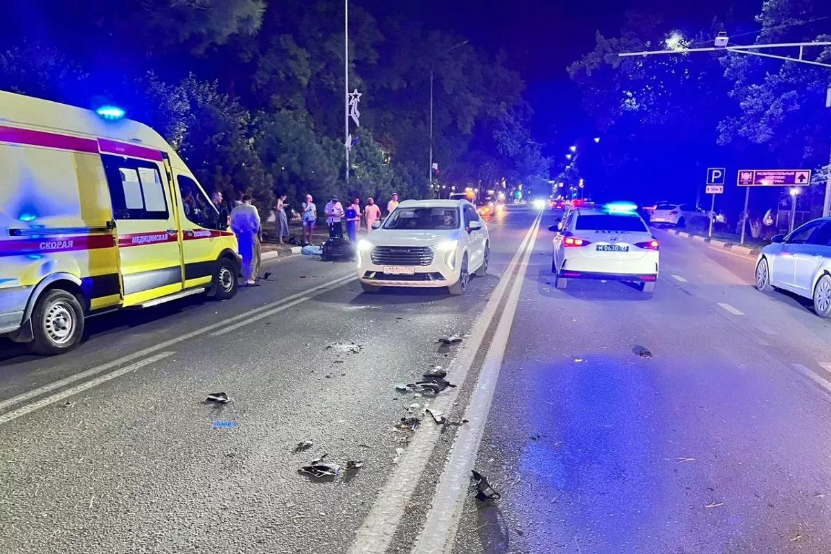 Мотоциклист из Саратовской области погиб в Геленджике 