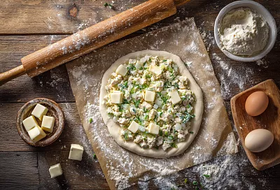 Мясной пирог с курицей: простой и вкусный рецепт