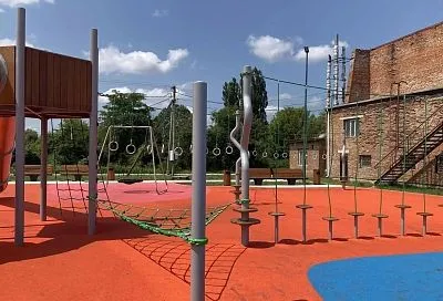 Благоустройство зеленой зоны завершают в Апшеронске