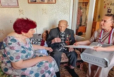 Ветераны Великой Отечественной войны голосуют на Кубани