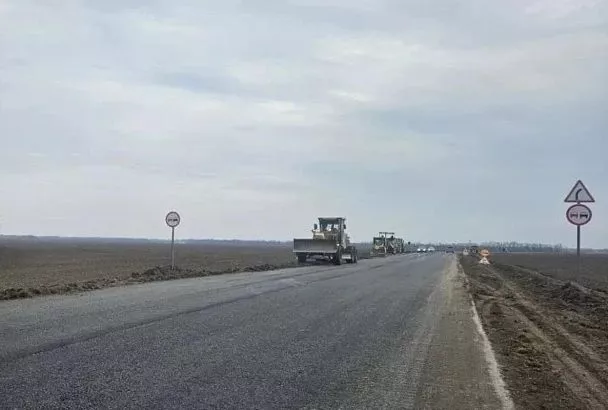 В Кавказском районе по нацпроекту обновят участок дороги «Тбилисская – Кропоткин»
