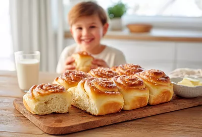 Воздушные булочки с сахаром: мягкие, как облако, и тают во рту