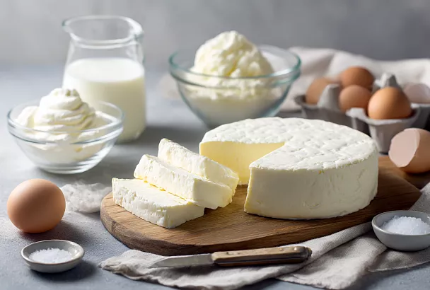 Вливаю яйца со сметаной в кипящее молоко — и утром режу нежный домашний сыр на бутерброды!