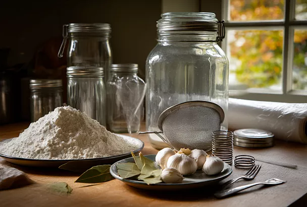 Муку храню без жучков два года и больше: три простых способа в банках с чесноком, лавром и металлом