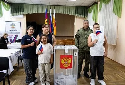 Участники СВО проголосовали на выборах губернатора Краснодарского края