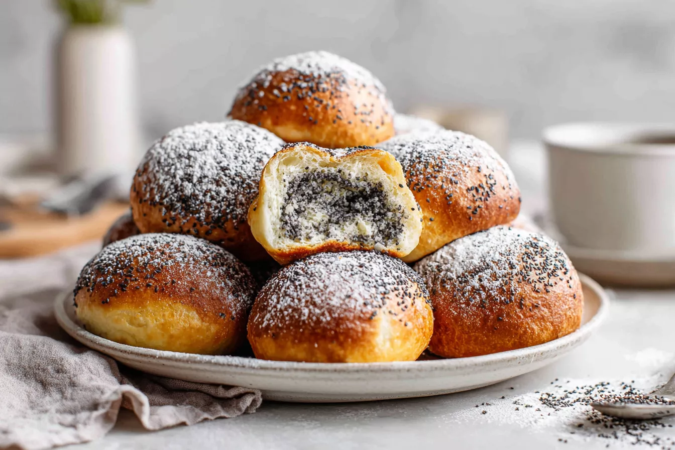 Пампушки с маком тают во рту: за час на столе пышные булочки 