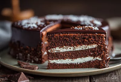 Шоколадный «Спартак» с нежнейшим крем-чизом – на праздничном столе его сметают быстрее любого Наполеона