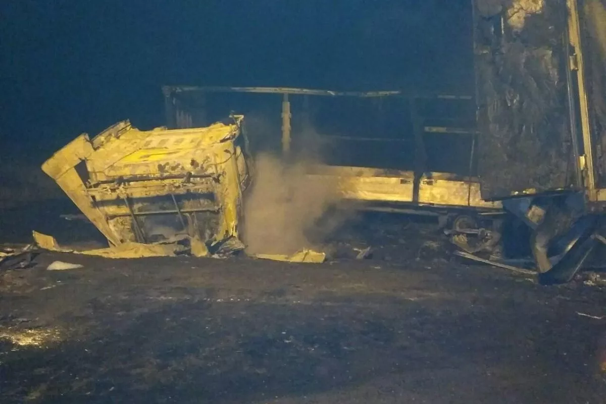 Место аварии