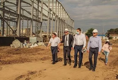 Индустриальный парк «Достояние» в Кавказском районе готов на 40%