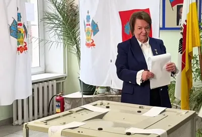 Председатель Общественной палаты Краснодарского края проголосовала на выборах в Госдуму
