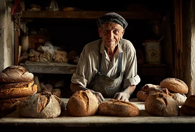 Деревенский хлеб с пузырьками: мягкий, как душа