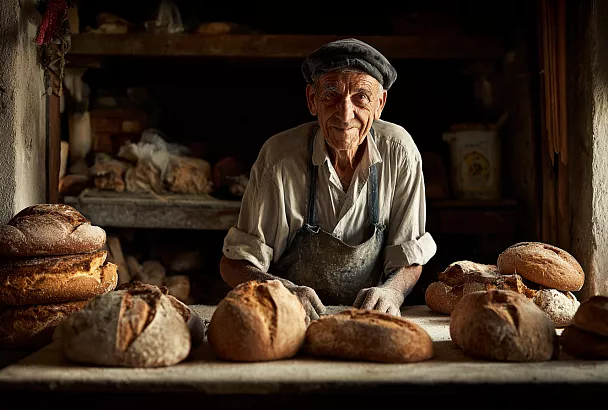 Деревенский хлеб с пузырьками: мягкий, как душа