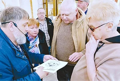 Прикоснулись к артефактам 