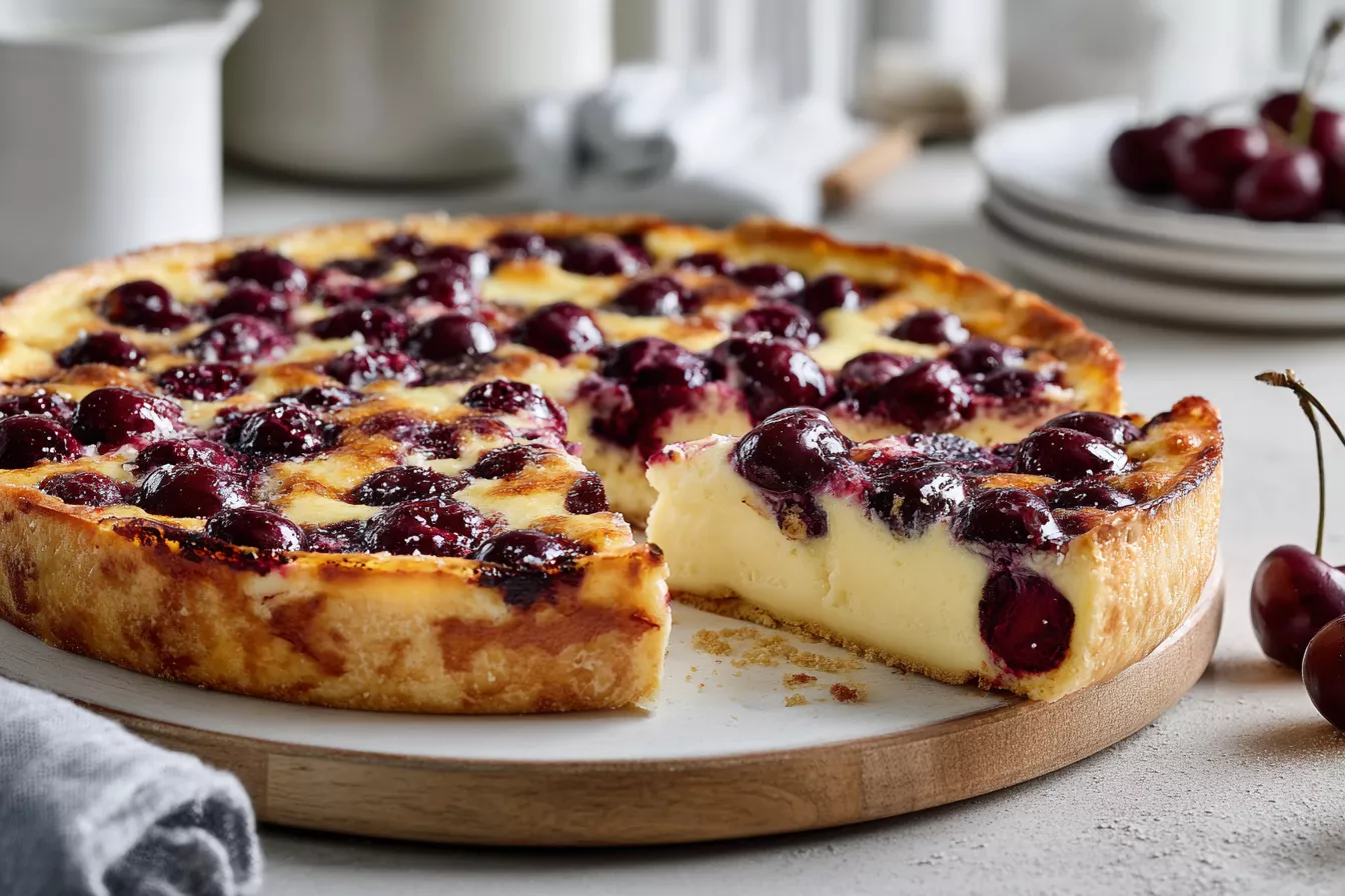 Сметанный пирог с ягодами: нежный десерт за час