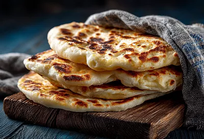 Лаваш по-гречески: мягкий, вкусный и без духовки